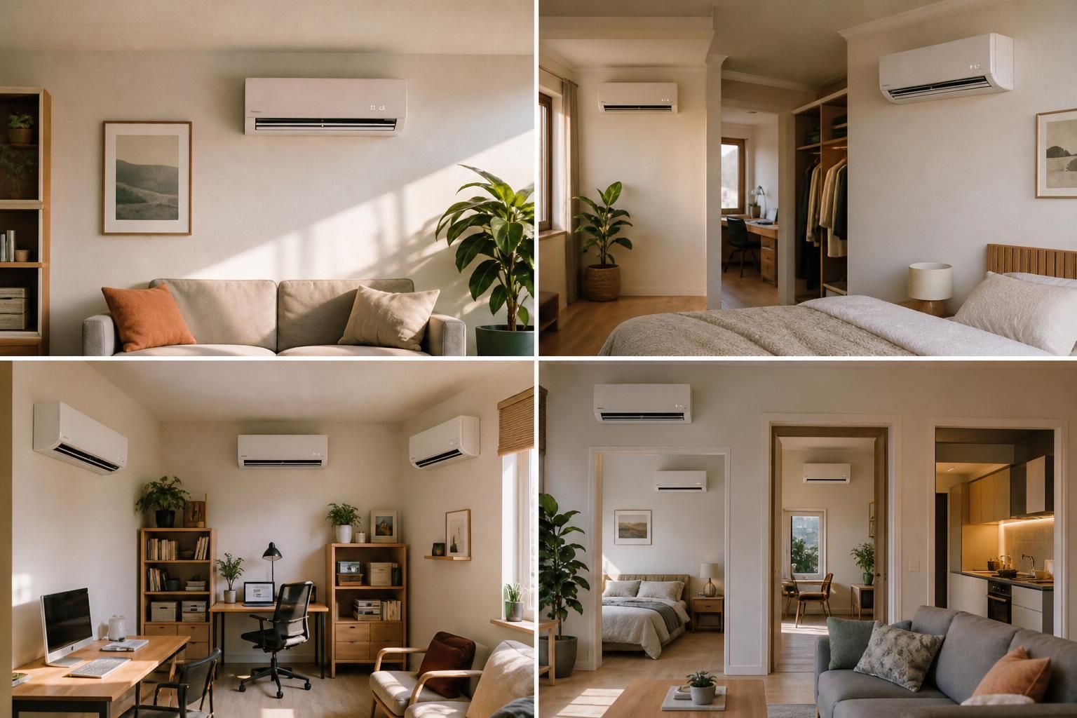 découvrez comment choisir entre les systèmes de climatisation mono split, bi-split, tri-split ou multi-split en fonction de la configuration et des besoins spécifiques de votre logement.