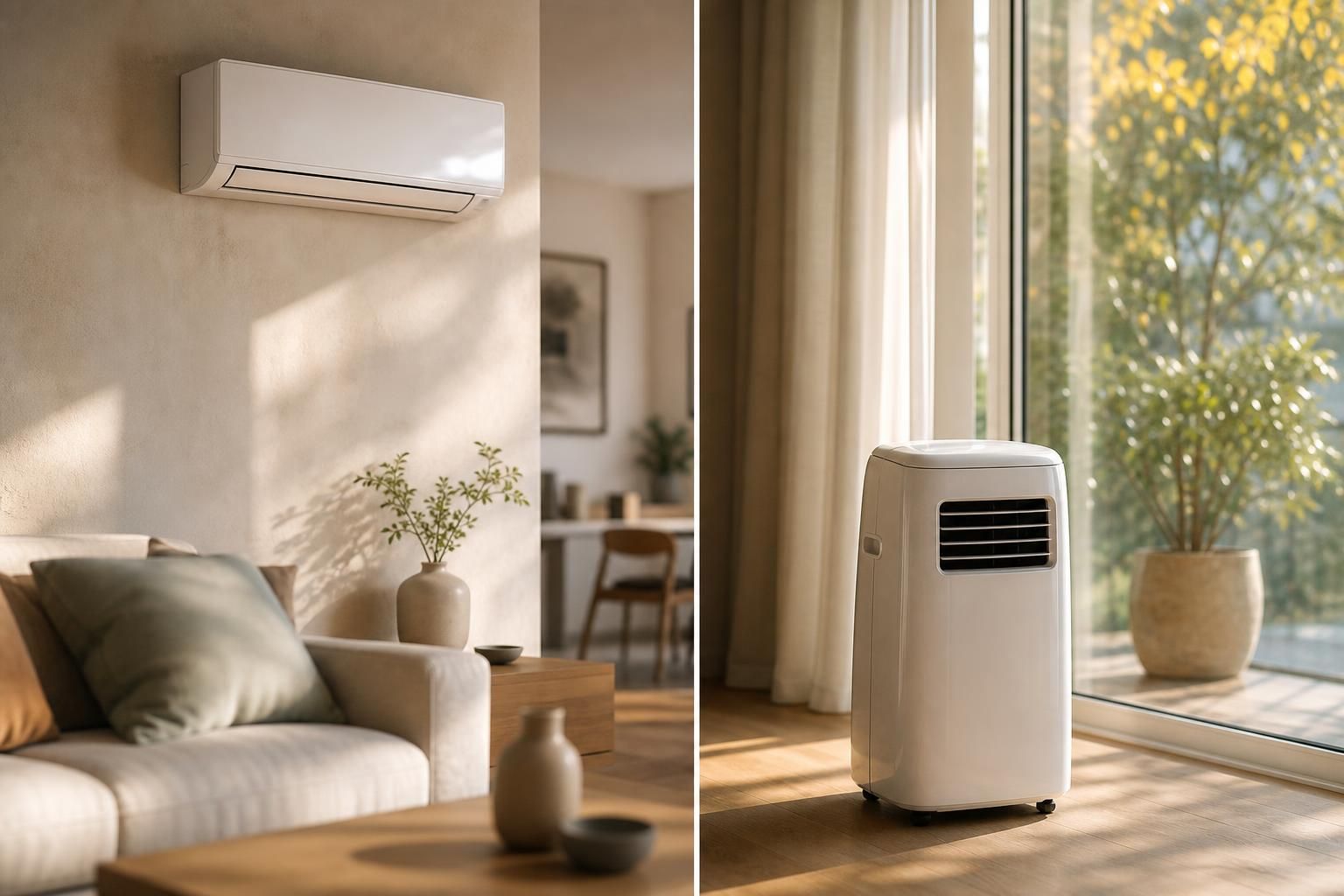 découvrez comment choisir entre une climatisation réversible fixe et un climatiseur mobile réversible grâce à notre guide complet, pour un confort optimal toute l'année.