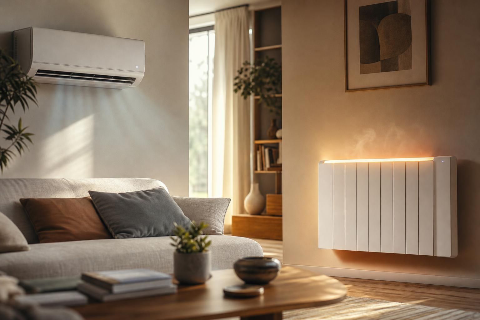 découvrez les avantages et inconvénients de la climatisation réversible et du radiateur électrique pour choisir le système de chauffage le mieux adapté à vos besoins et à votre budget.